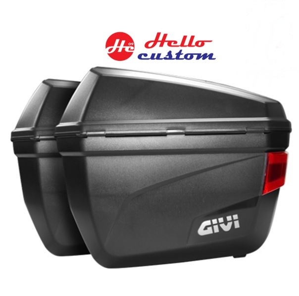 Givi E22N MonoKey Side Cases, 2 x 22 Liters Bags For All bike