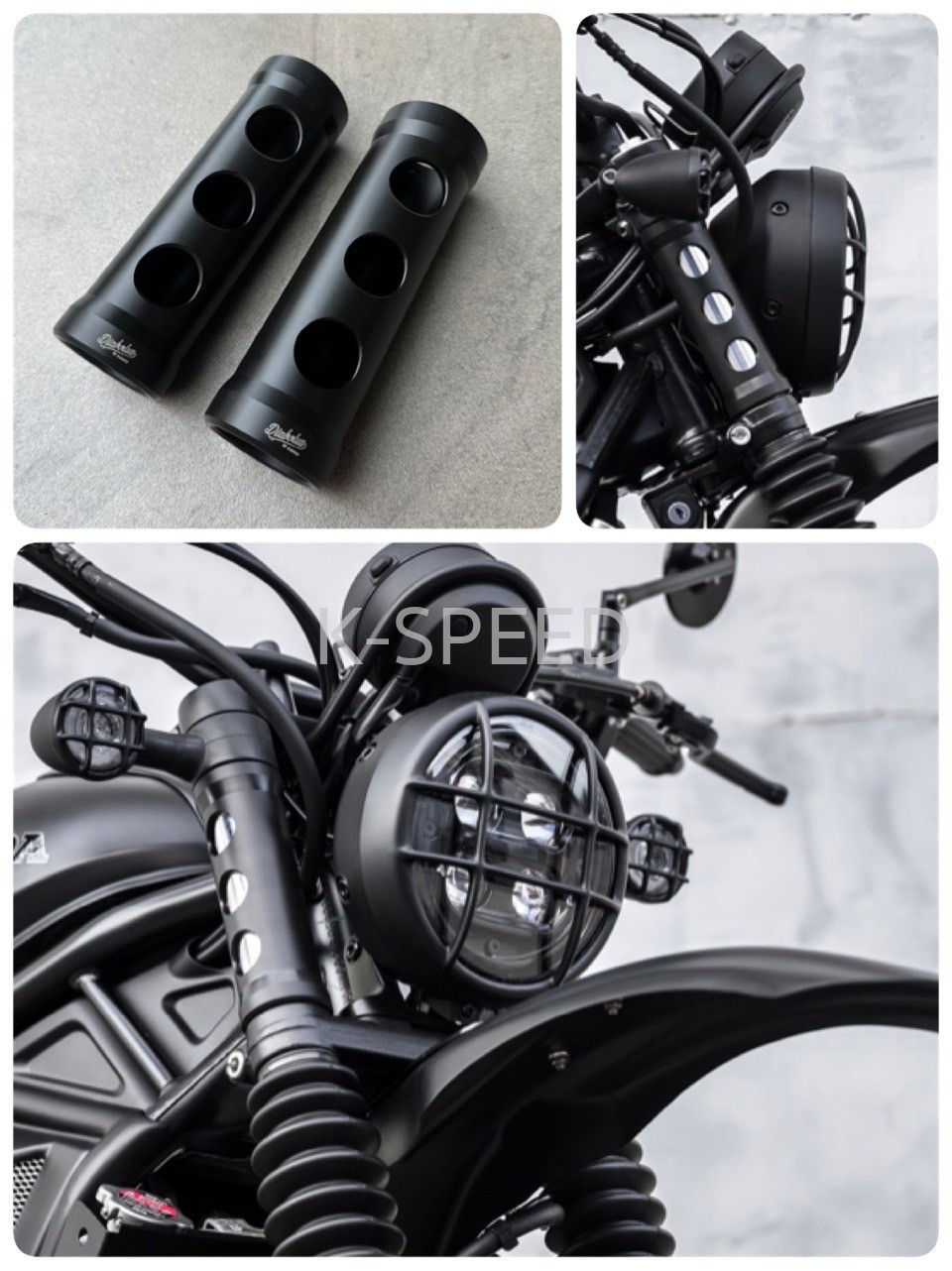 Diabolus Front Fork Cover for Honda CL300 & 500