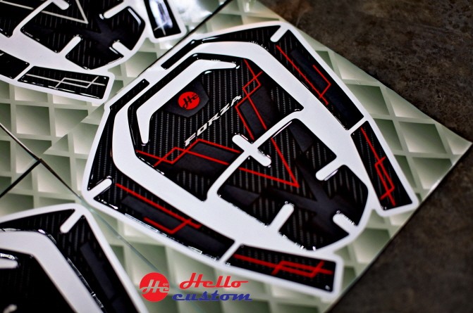  Sticker Pad For Honda Forza-RED