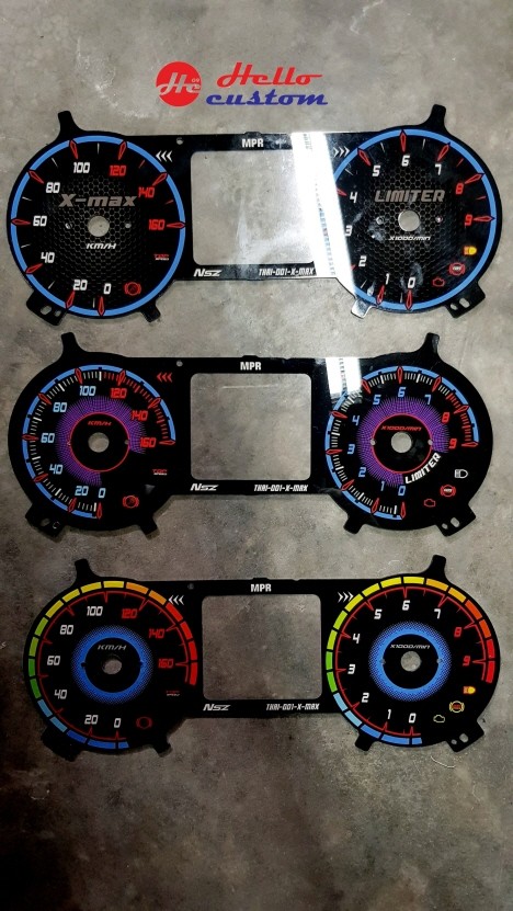 Speedometer Color Panel xmax300