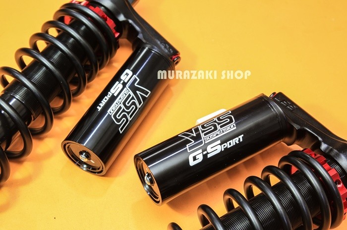 shock load down YSS NEW FORZA 300 TG302-390TRL-02-88J BLACK SERIES G-SPORT L.35