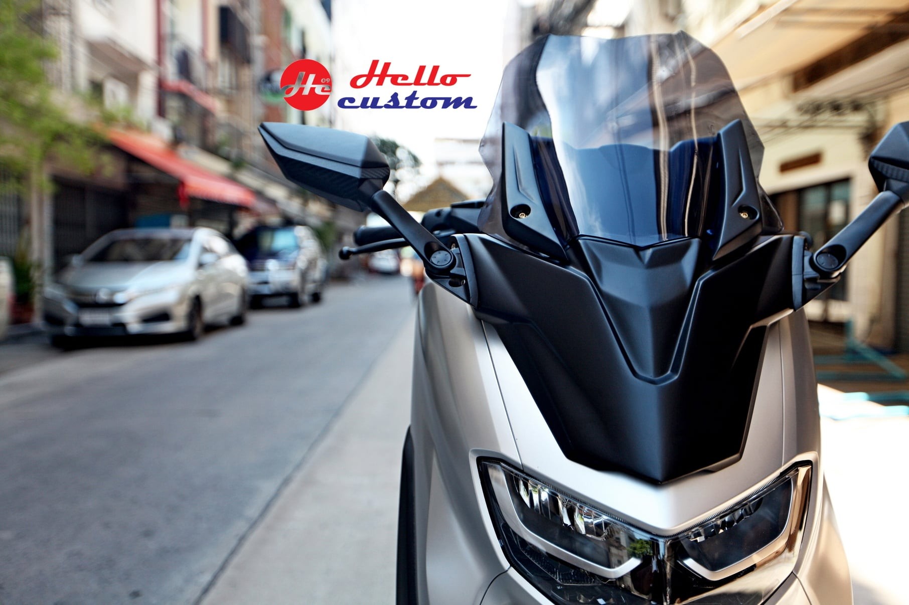 Mask Baby TMAX V2 Include Side Mirror and Windshield For New Yamaha Nmax 2020 