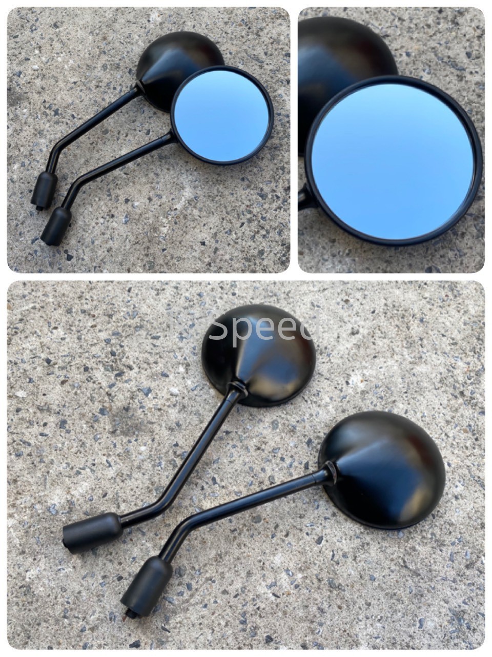 Foldable Round Side Mirrors CT125