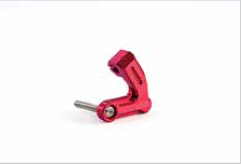  HONDA MONKEY KITACO CLUTCH CABLE RECEIVER - RED 
