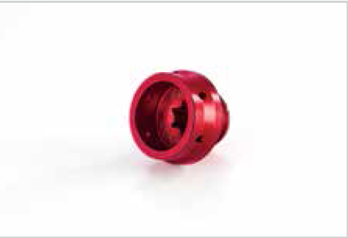  HONDA MONKEY KITACO FILLER CAP - RED 