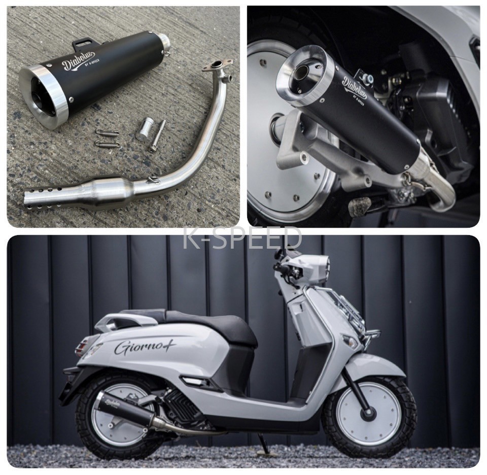 Diabolus exhaust Full System For Honda Giorno+125