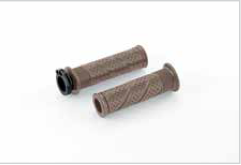 HONDA MONKEY HANDLE GRIP L-R -BROWN 