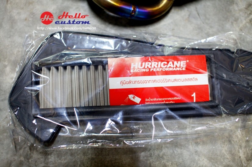 Hurricane Stainless Air Filter xmax