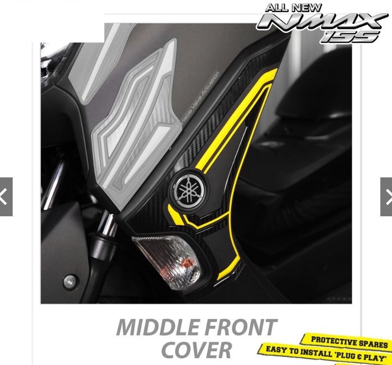  Rubber Front Side Pad  For New Yamaha Nmax2020