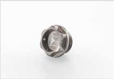  MORIWAKI HONDA MONKEY OIL FILTER CAP - TITANIUM GOLD 