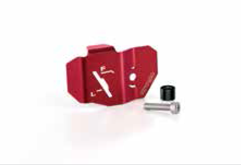  HONDA MONKEY KITACO MT CYLINDER TANK PLATE - RED