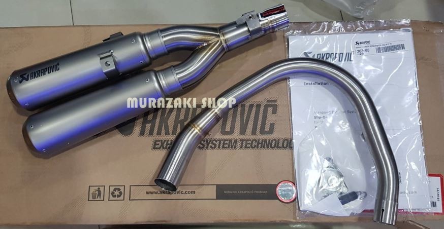 Akrapovic Slip on HONDA MONKEY 2019