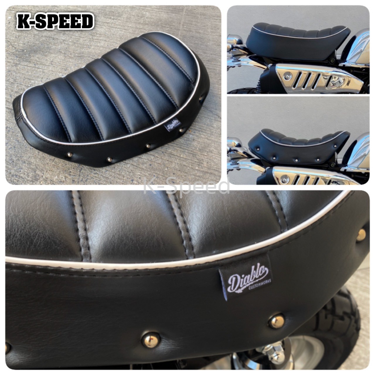 Diablo Low Seat Cushion For Honda Monkey 125