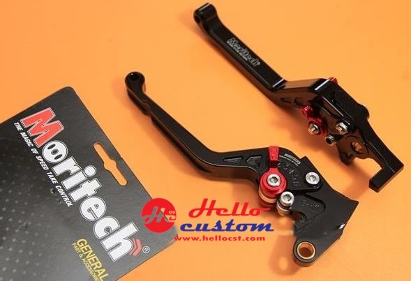 BRAKE-CLUTCH<ADJUSTER 6 LEVELS> MORITECH AEROX  for YAMAHA AEROX BLACK