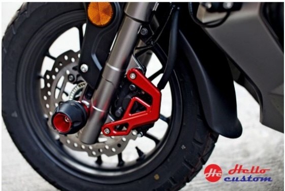 guard caliper front brake red  ADV150 