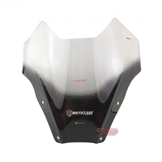 Honda Forza 300 MotoZaaa Clear Windshield