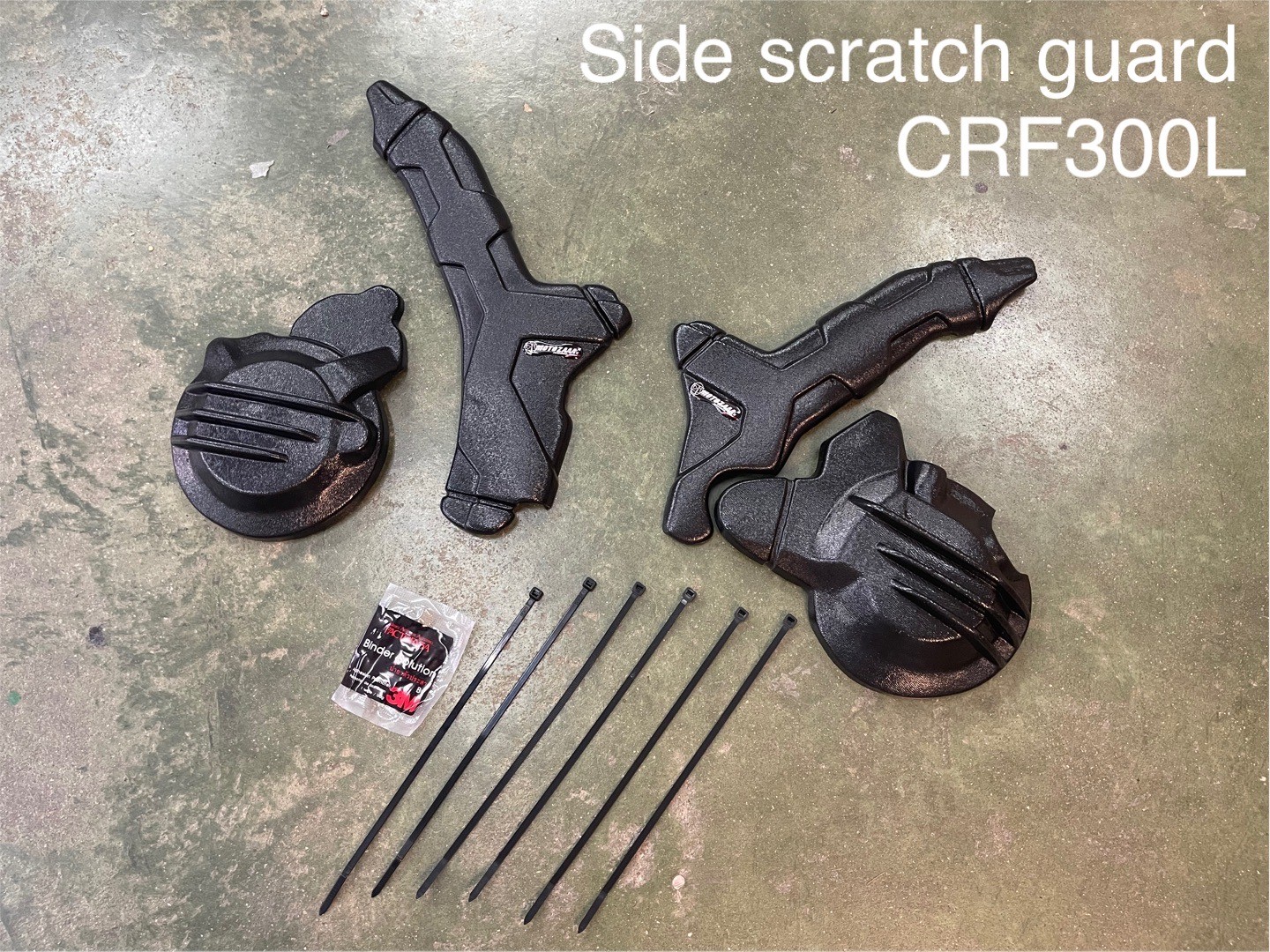 Side Scratch Guard Motozaaa For Honda CRF300L