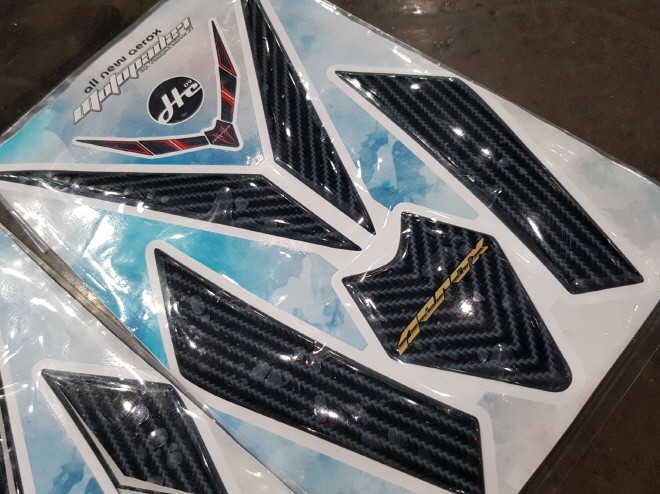 Front Cover Pad For Yamaha Aerox 2021-BLACK