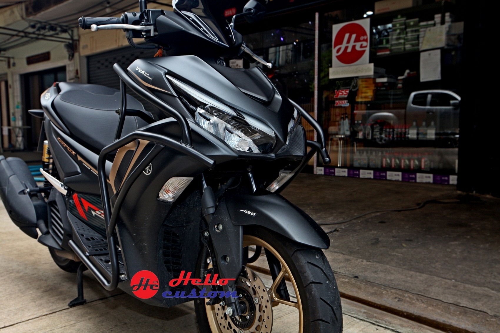 Crash bar For Yamaha AEROX155 & NEW Aerox2021 