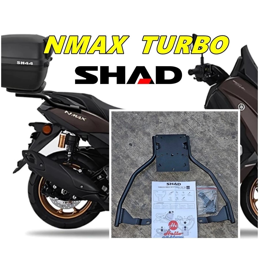 Rear Rack SHAD  For New Nmax155 Turbo 2025