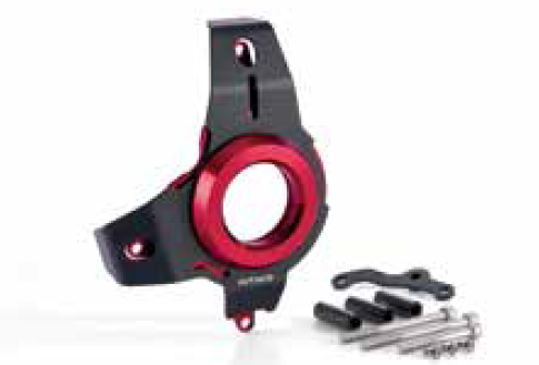  HONDA MONKEY KITACO L CRANK CASE COVER - BLACKRED 