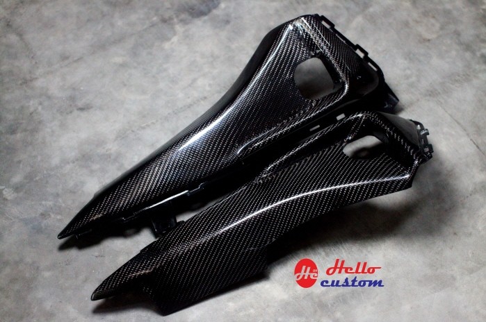carbon Rear Step Cover R+L  AEROX 155
