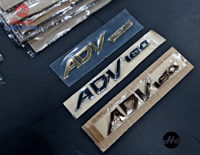 Logo Plate 1 Set  (L+R) For Honda ADV160