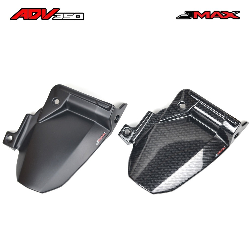 Inner rear fender V.1 JMAX 6D carbon (Film design) / Matt black For honda ADV 350 