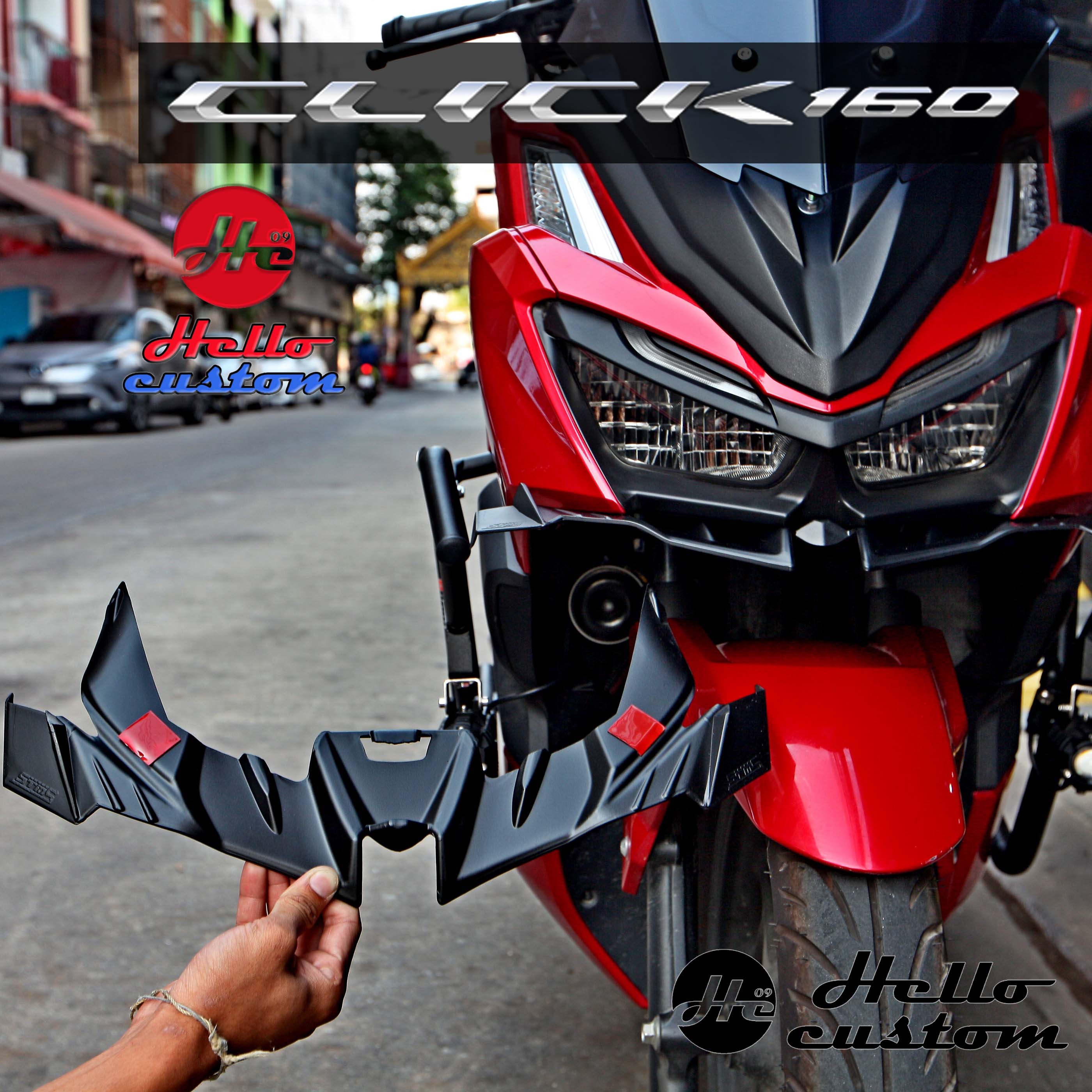 Winglet DIF For Honda CLICK160 (Vario)