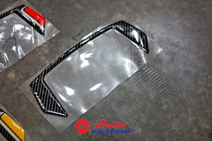 NEW NMAX  Sticker Speedometer 250-BLACK