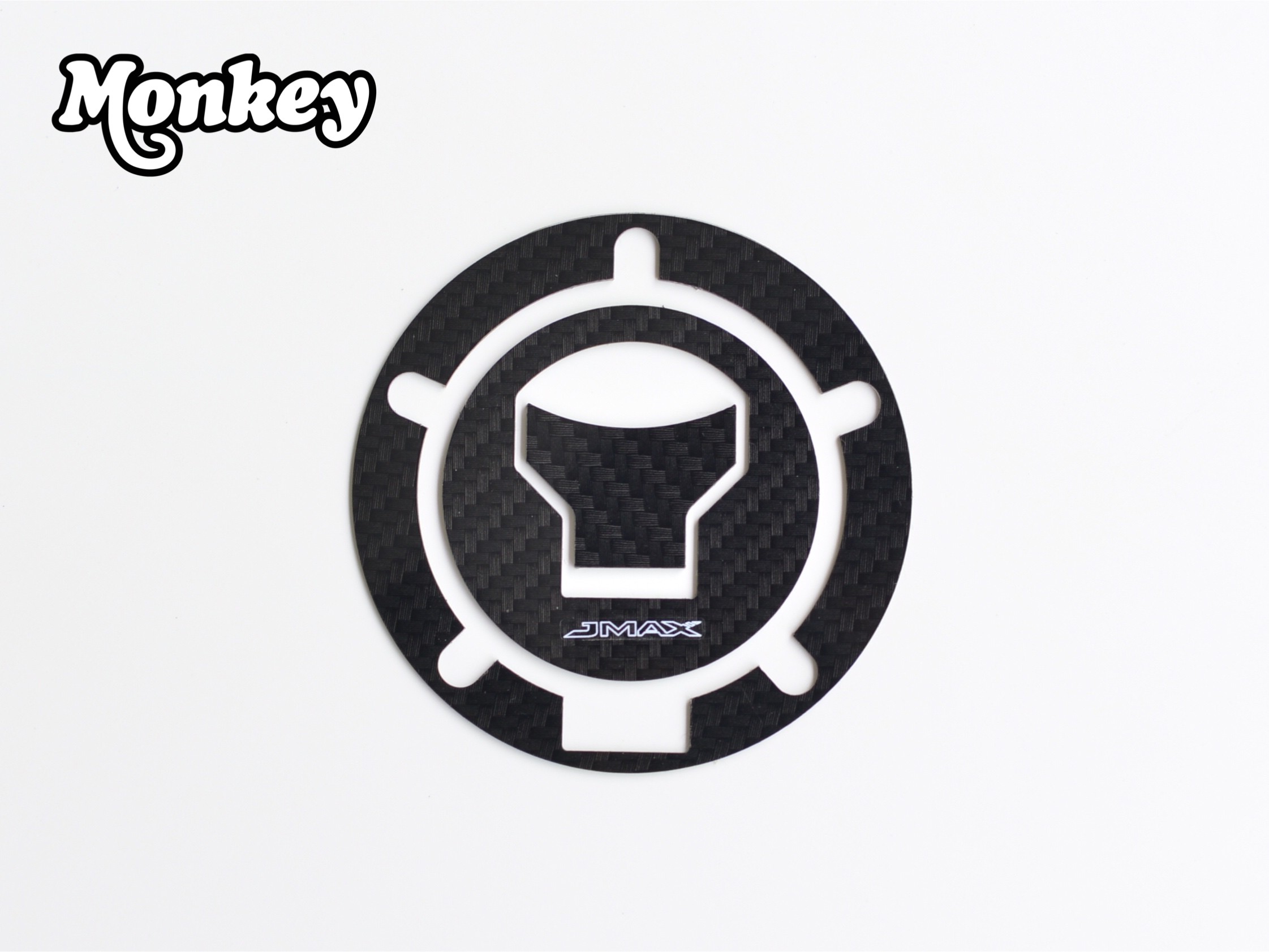 TANK LID PROTECTOR CARBON BY J.MAX FOR HONDA MONKEY 125