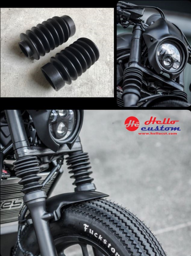 RUBBER FRONT COVER Diablo Custom Works For Rebel300&500