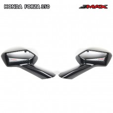 Side Mirror Carbon ST 6D Cover For Honda Forza 350