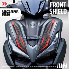 Front Shield Rubber Hayaidesu For Yamaha Aerox155 Turbo 2025-2026