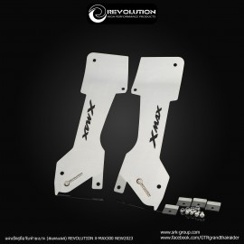 Rear handle grab cover plate (Stainless) REVOLUTION For Yamaha XMAX300 NEW2023