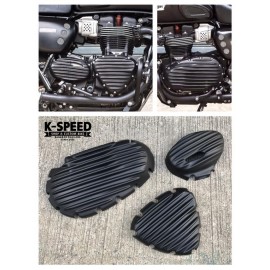 Engine cover set for Triumph New T100 & T120 (year 2016-2020)
