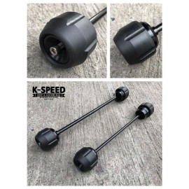 Motorcycle Front and rear wheels drop ball / shock absorber Z900RS 2019