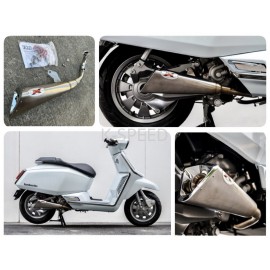 Exhaust IXIL X55 Full System for Lambretta X 300 year 2022 - 2023 famous brand from Spain.