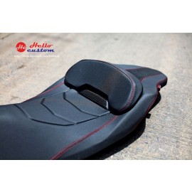 Seat Carbon Aerox Red Stitch