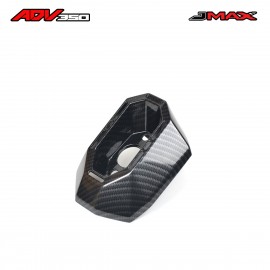 PIPE END COVER CARBON ST BY J.MAX FOR HONDA  ADV350