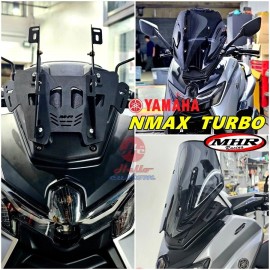 Bracket + Side Mirror(Long) MHR  For New Nmax155 Turbo 2025