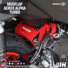 Mudflap Hayaidasu For Yamaha Aerox155 Turbo 2025-2026
