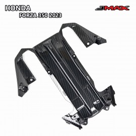 FRONT MILEAGE COVER CARBON ST BY.J MAX FOR HONDA NEW FORZA 350 (2023)