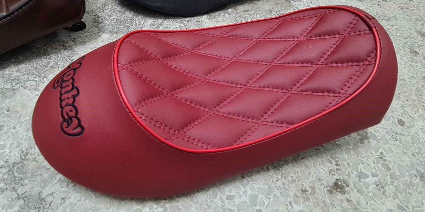 Seat Red For Honda Mankey 125 