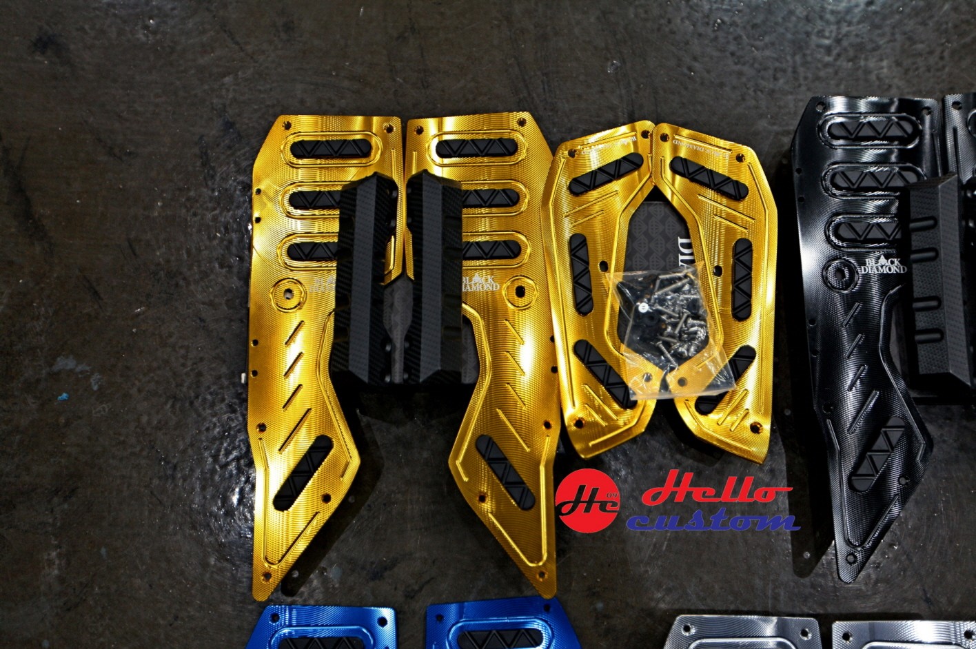  Foot Plate NEW NMAX 2020-GOLD