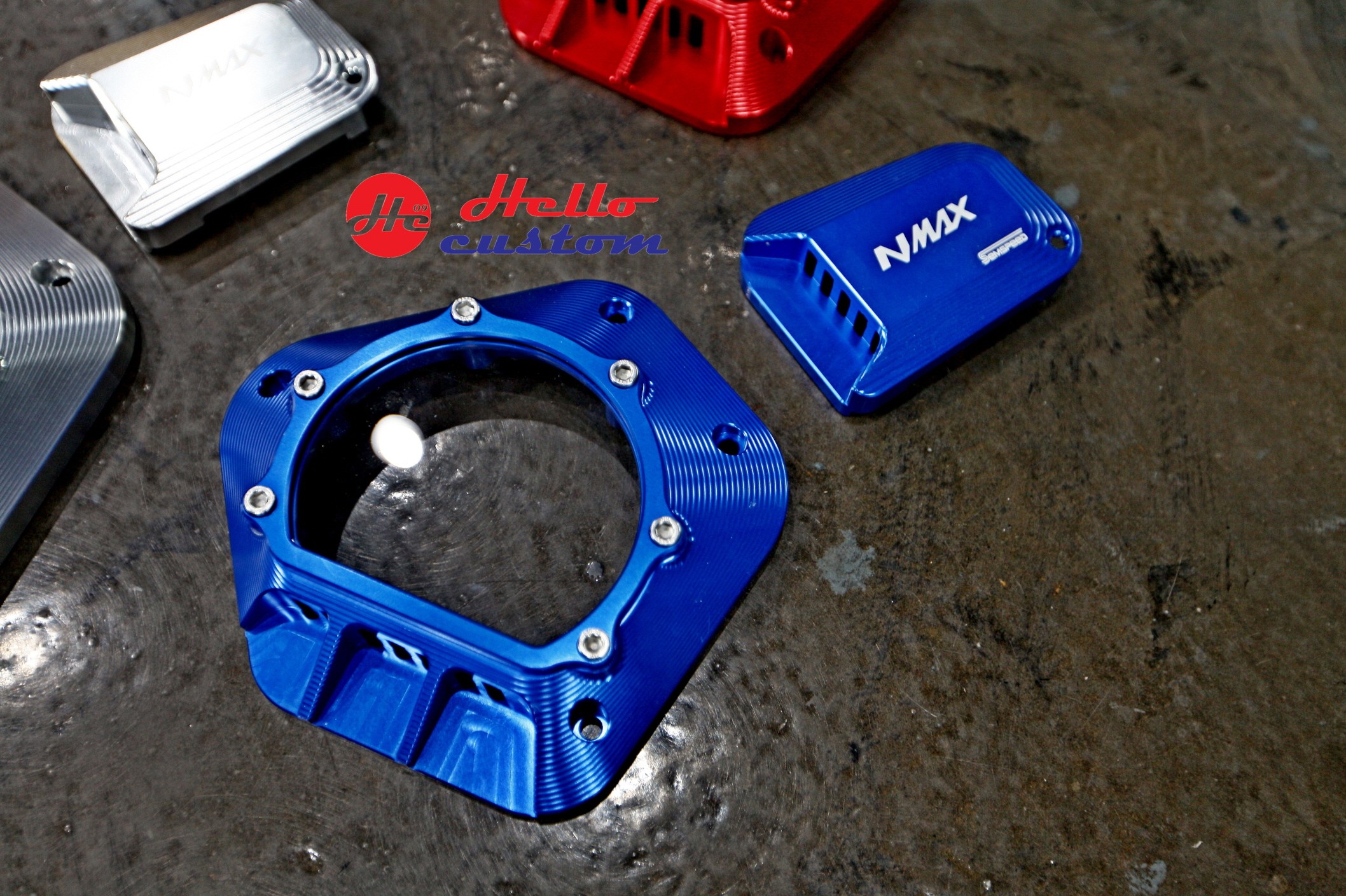  Crank Case Semspeed NEW NMAX 2020-BLUE