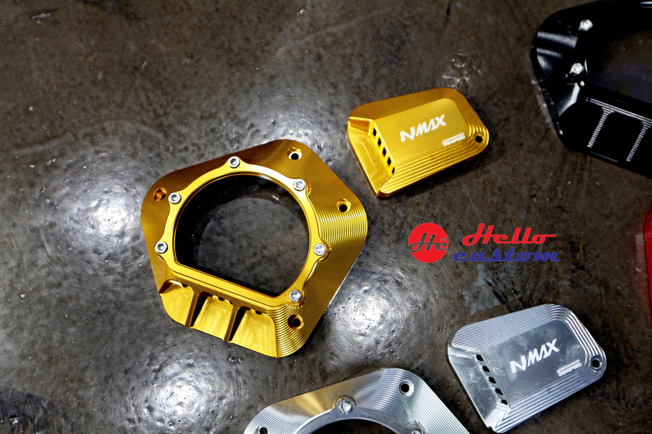 Crank Case Semspeed NEW NMAX 2020-GOLD
