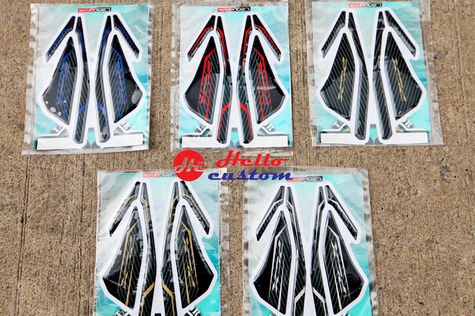 Sticker Rear Step New Honda PCX160 