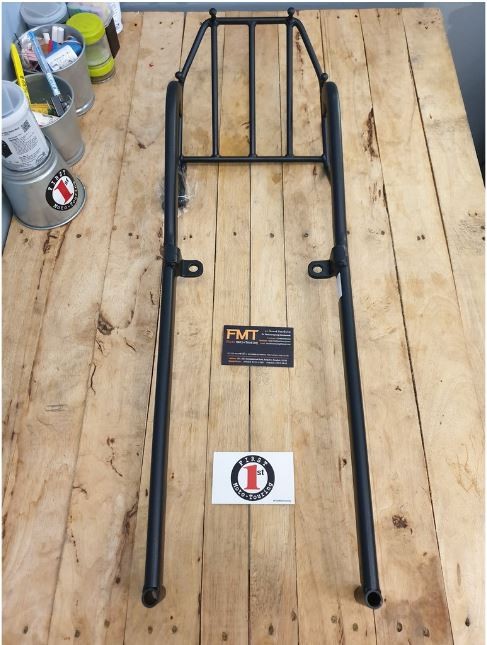 Rear Rack for CBR650R  CB650R, 8.5 inches wide and 8 inches long