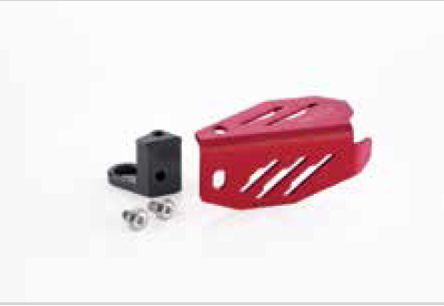  HONDA MONKEY KITACO MASTER CYLINDER GUARD - RED